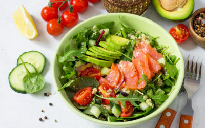 🥗 Lunch: Gut-Healing Salmon Salad