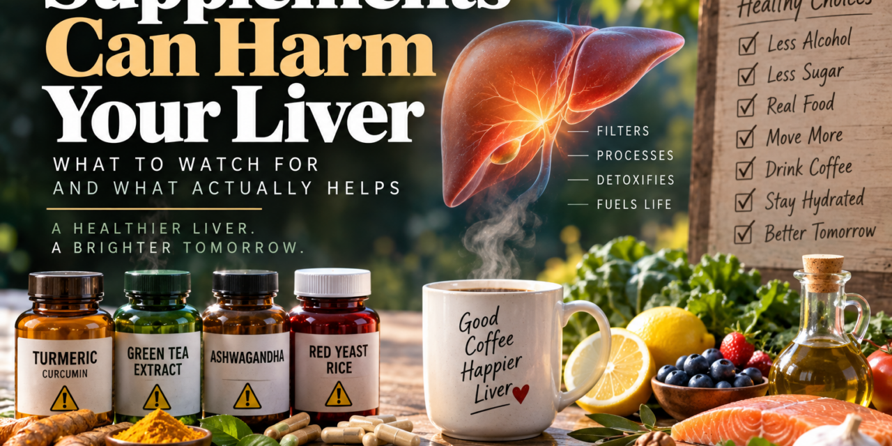 The “Healthy” Supplements That Could Be Hurting Your Liver